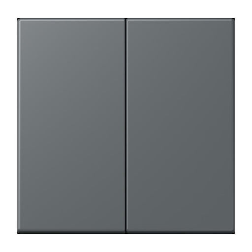 Jung - Bedienelement intelligent LB-Management Taster 2fach LC 1702 202 gris fonce 31