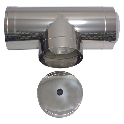 Vaillant - Luftkanaldeckel rund Revisionselement 0020095590 Edelstahl