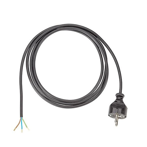 Bachmann - Netzanschlussleitung Schutzkontakt-Zuleitung 312.174 16A/250V,2m,sw