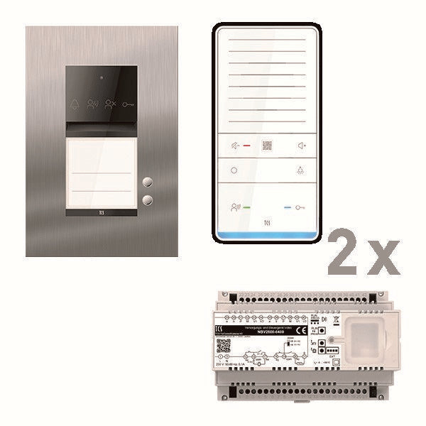 TCS Tür Control - Türsprech-Set audio:pack ASU600102 PAUF021/006 ISW6031 2WE UP