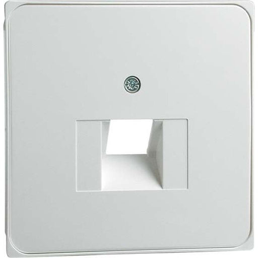 Peha - Einsatz/Abdeckung für Kommunikationstechnik Abdeckung alu D 95.610.70 UAE/1-N für UAE-Dose 1Term