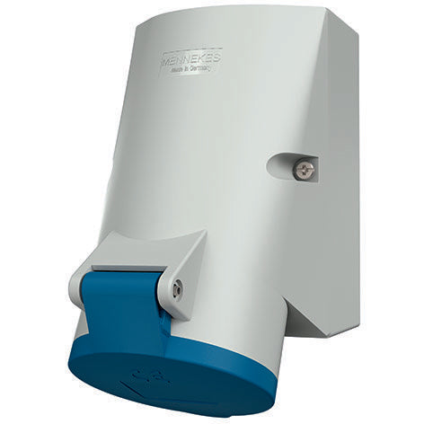 Mennekes - CEE-Steckdose (IEC 60309) Wanddose 21075 16A,3p,6h,230V,IP44