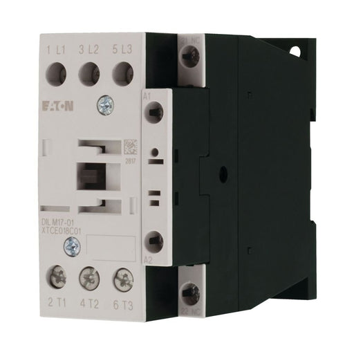 Eaton - Leistungsschütz zum Schalten von Wechselstrom Leistungsschütz DILM17-01(RDC60) 1Ö 7,5kW/400V,DC