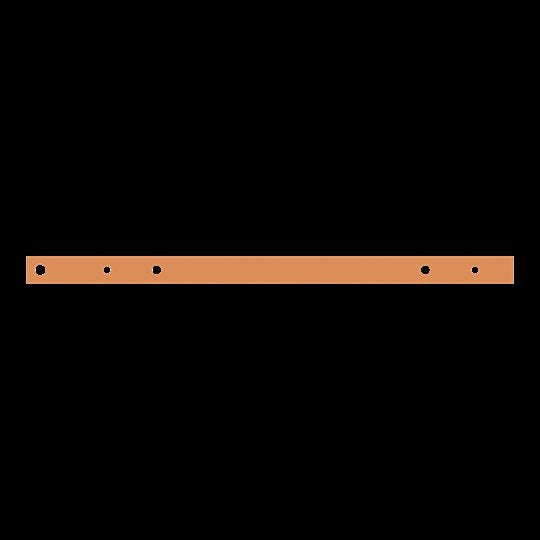 Striebel&John - Sammelschiene Kupferschiene ZX1065 30x10mm L:548mm