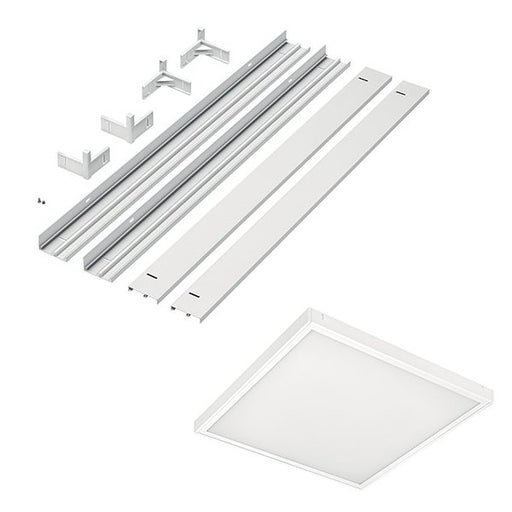 LTS Licht&Leuchten - Mechanisches Zubehör/Ersatzteile für Leuchten Anbaurahmen M625 FYR-Z115.0625.0625ws weiß