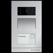 Busch-Jaeger - Türstation für Türkommunikation Außenstation Video Mini UP H81366P1-A-03 1-fach