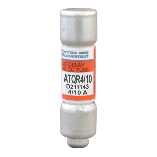 Mersen - Zylindrische Sicherung Sicherungseinsatz Class CC ATQR4/10 T ATQR 10x38 0,4A − 10 Stück