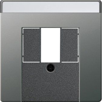 Gira - Einsatz/Abdeckung für Kommunikationstechnik Abdeckung 0876600 BSF TAE USB eds