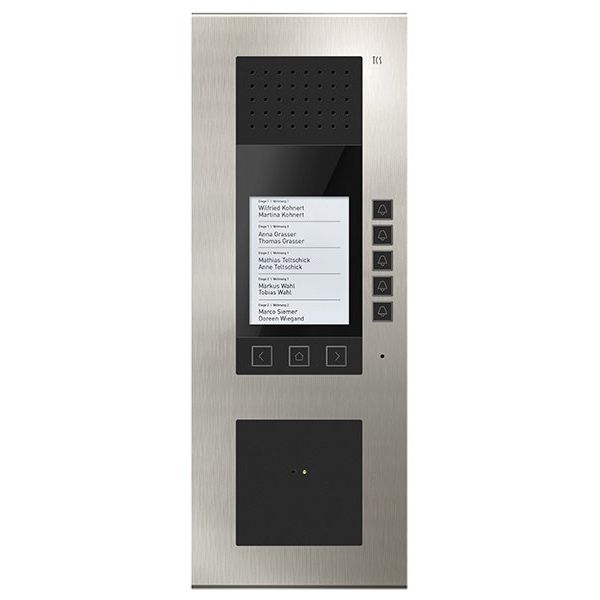 TCS Tür Control - Türstation für Türkommunikation Audio-Aufputz Außenstation ADA59080-0030 m.Display bis 30WE
