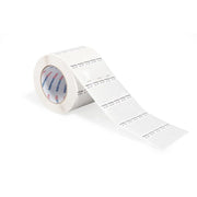 HellermannTyton - Kabelmarkierungssystem Etiketten selbstlamin. 596-00125(500) weiß/transparent − 500 Stück