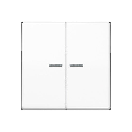 Jung - Bedienelement intelligent Taster 2fach BT A 17102 WW JUNG HOME