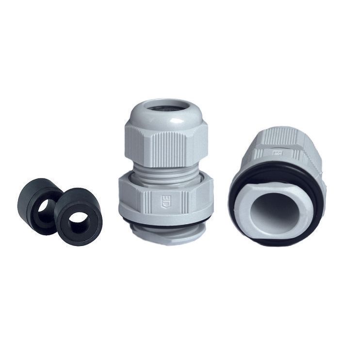 Jacob - Kabelverschraubung K344-1016-00 RAL7035 − 100 Stück