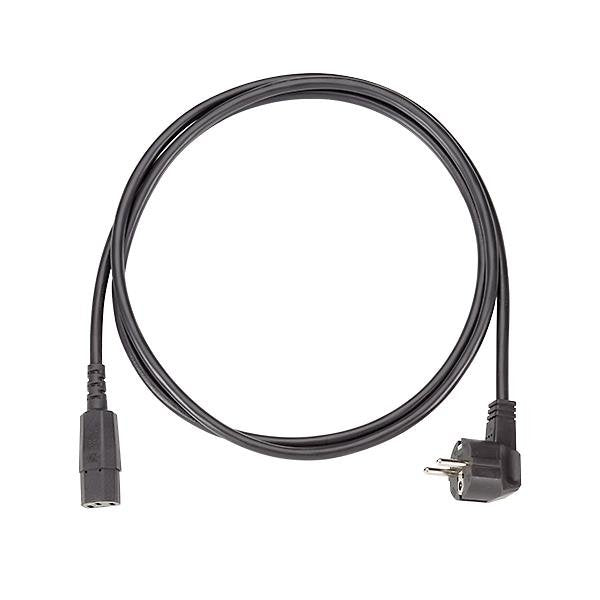 Bachmann - Netzanschlussleitung Kaltgerätezuleitung 354.127 schwarz, 2,00 m