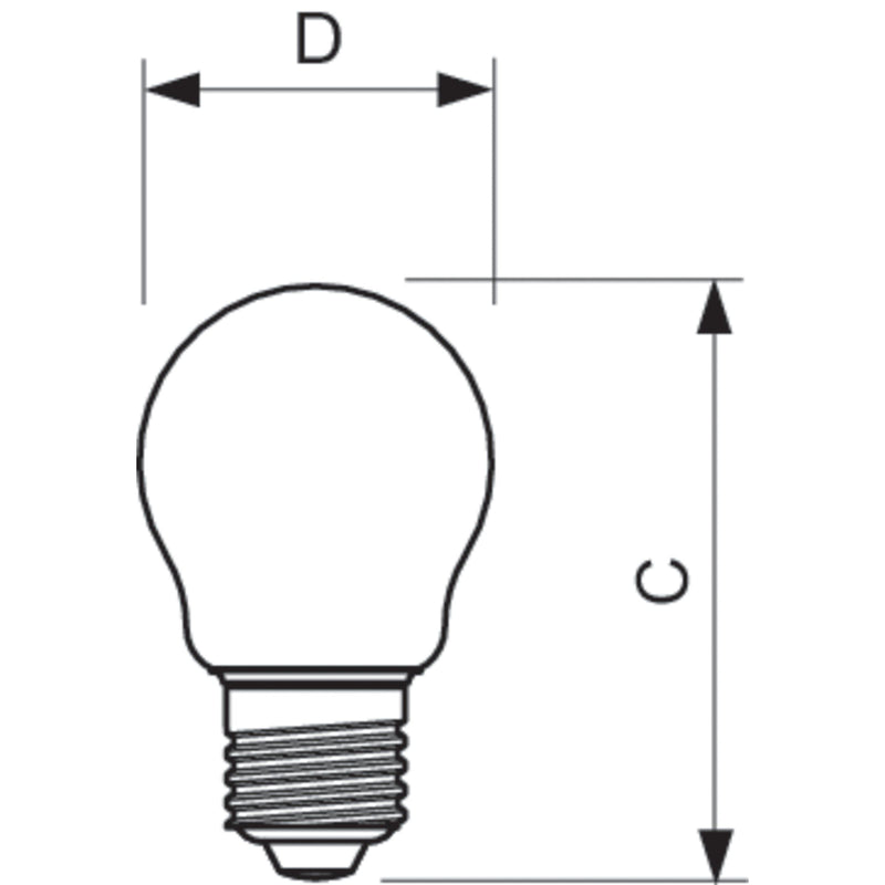 Philips Lighting - LED - Lampe/Multi - LED LED - Tropfenlampe E27 CorePro LED#34776200 klar Glas