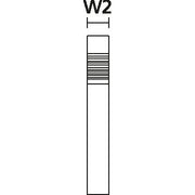 HellermannTyton - Befestigungsschelle für Kabel/Rohre Befestigungsschelle SNP1-POM-WH-C1 − 100 Stück