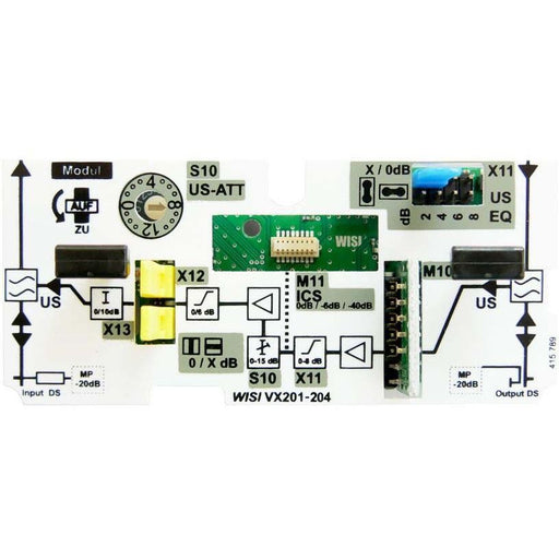 Wisi - BK-Verstärker Rückkanalmodul VX 201 204 204MHz