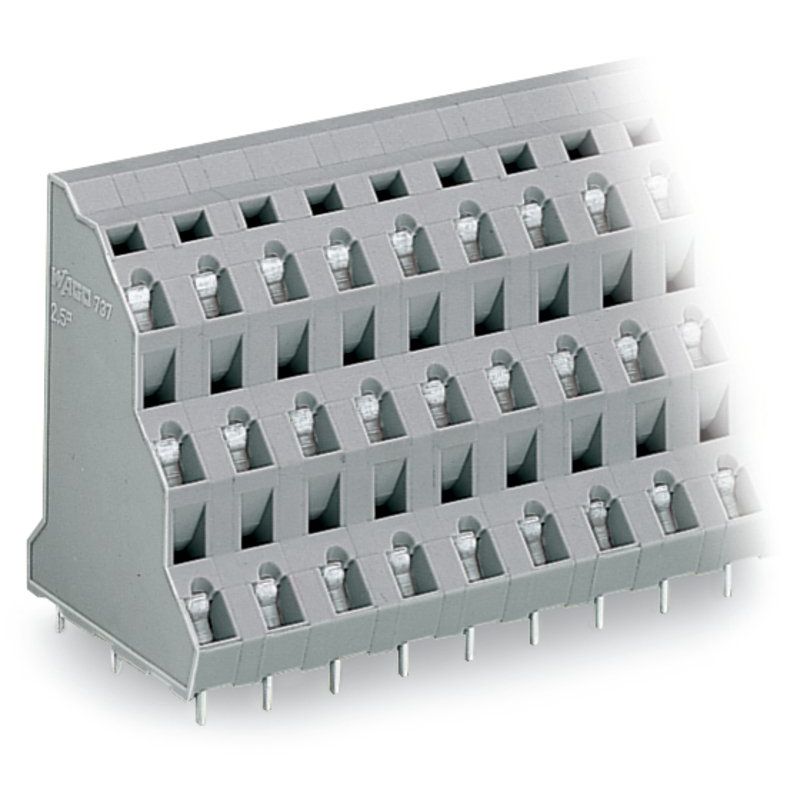 WAGO - Leiterplattenklemme Dreistock-Leiterplattenkl. 737-506 2,5mm² − 24 Stück