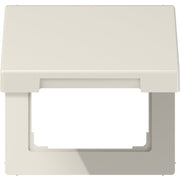 Jung - Abdeckrahmen Klappdeckel ws LS 990 KL mit Rückstellfeder