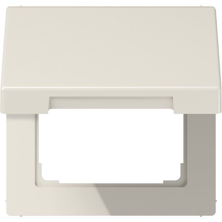Jung - Abdeckrahmen Klappdeckel ws LS 990 KL mit Rückstellfeder