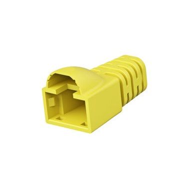 Telegärtner - Knickschutz Knickschutztülle 100001129 für MP8 FS, gelb − 100 Stück
