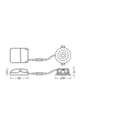Ledvance - Downlight/Strahler/Flutlicht LED-Einbaustrahler IP65 SPAIRFIXP6W930PSD65B 930, dim, sw
