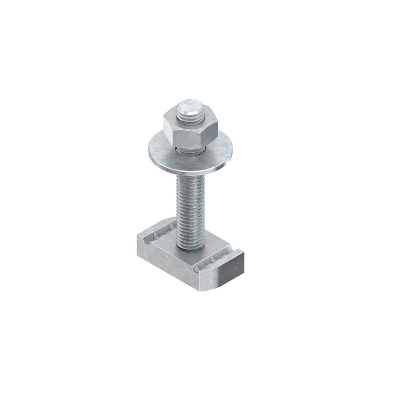 Niedax - Hammerkopfschraube M10 HMZ M10/80 F Länge 80mm − 50 Stück