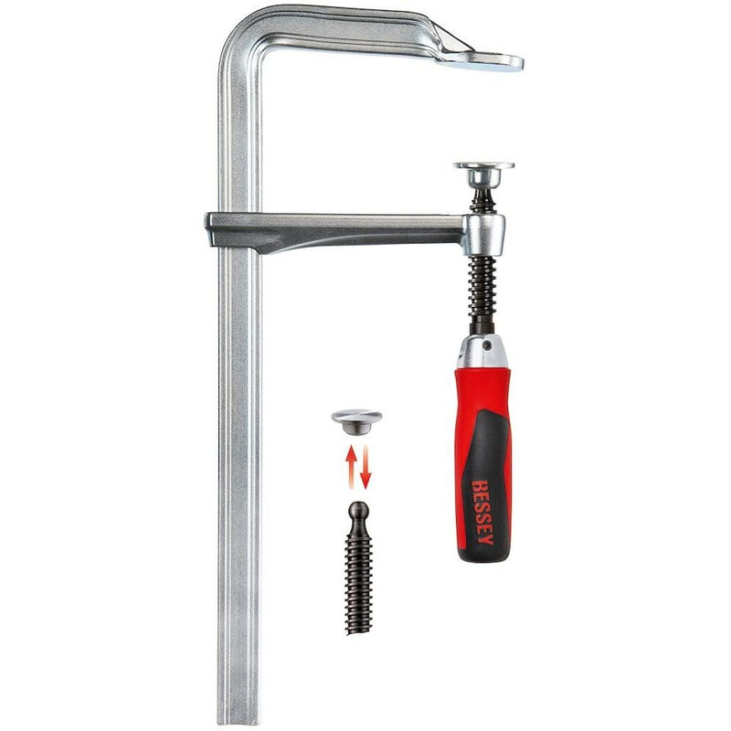 BESSEY - Schraubzwinge Ganzstahl-Schraubzwinge GZ40-12KG