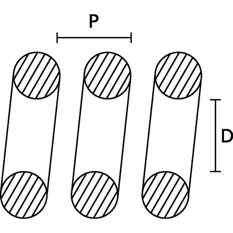 HellermannTyton - Kabelbündelungsschlauch Spiralschlauch SPS-10-PP-BK