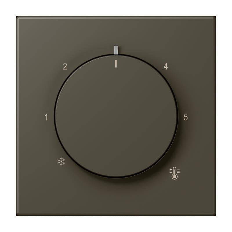 Jung - Abdeckung/Bedienelement für Installationsschalterprogramme Abdeckung für Thermostat LC 1749 BF 241