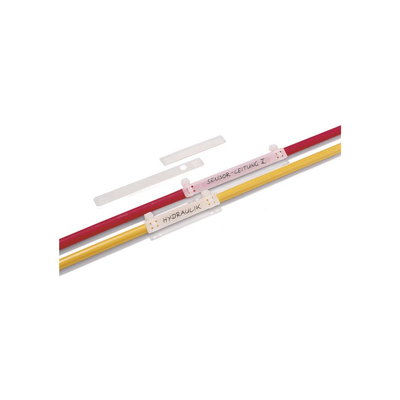 HellermannTyton - Kabelmarkierungssystem Kennzeichnungsschild AT3-N66-BK − 100 Stück