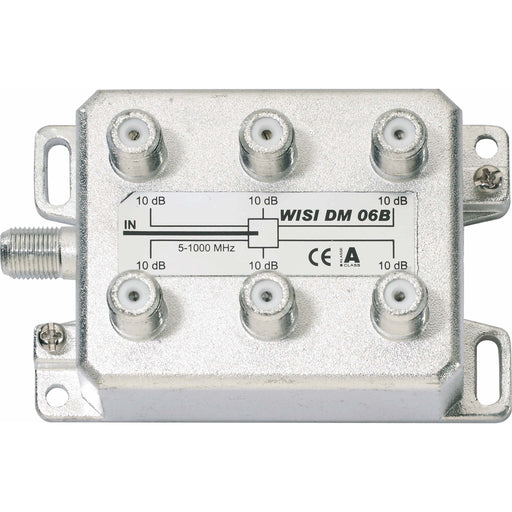 Wisi - Abzweiger und Verteiler 6f. DM06B 5-1000MHz, 10dB