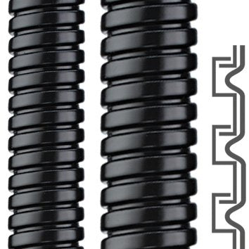 Flexa - Metall-Schutzschlauch Metallschutzschlauch SPR-PA, AD 36 AD 36, 29 x 36 mm − 25 Meter