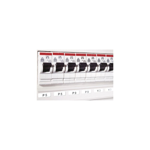 HellermannTyton - Kennzeichnungsmaterial Etiketten TAG08-15TC-1216-WH 8x15mm