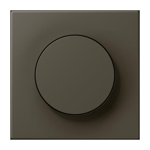 Jung - Abdeckung/Bedienelement für Installationsschalterprogramme Abdeckung mit Drehknopf LC 1740 241 ombre naturelle 31