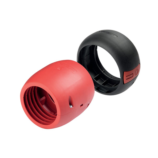 Murrplastik - Verbinder für Wellschläuche Protektor PR/SV-EWX P36 schwarz − 10 Stück