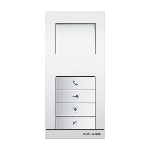 Busch-Jaeger - Innenstation für Türkommunikation Innenstation Audio 83210 AP-683 alu/silber