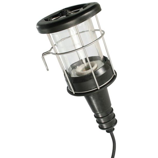 Scharnberger+Hasenbein - Handleuchte Gummihandleuchte 5m Kabel 46245 f.E27 max.100W IP20