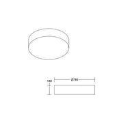 Brumberg Leuchten - Decken-/Wandleuchte Anbauleuchte 58258000 5x E27 max. 60W