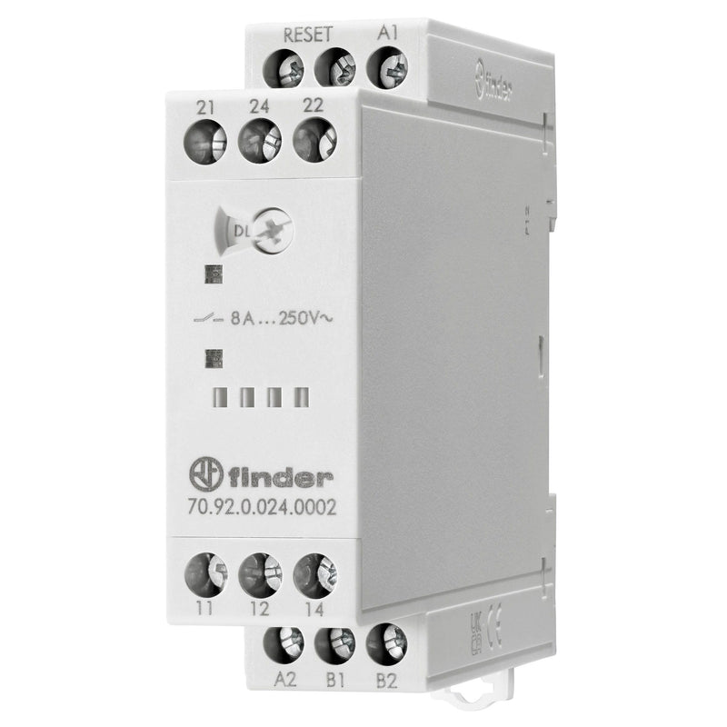 Finder - Temperaturüberwachungsgerät Thermistorrelais 70.92.0.024.0002 2W, 8A − 5 Stück