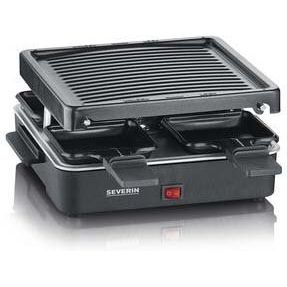 Severin - Raclette Raclette-Grill RG 2370 sw 4 Pfännchen