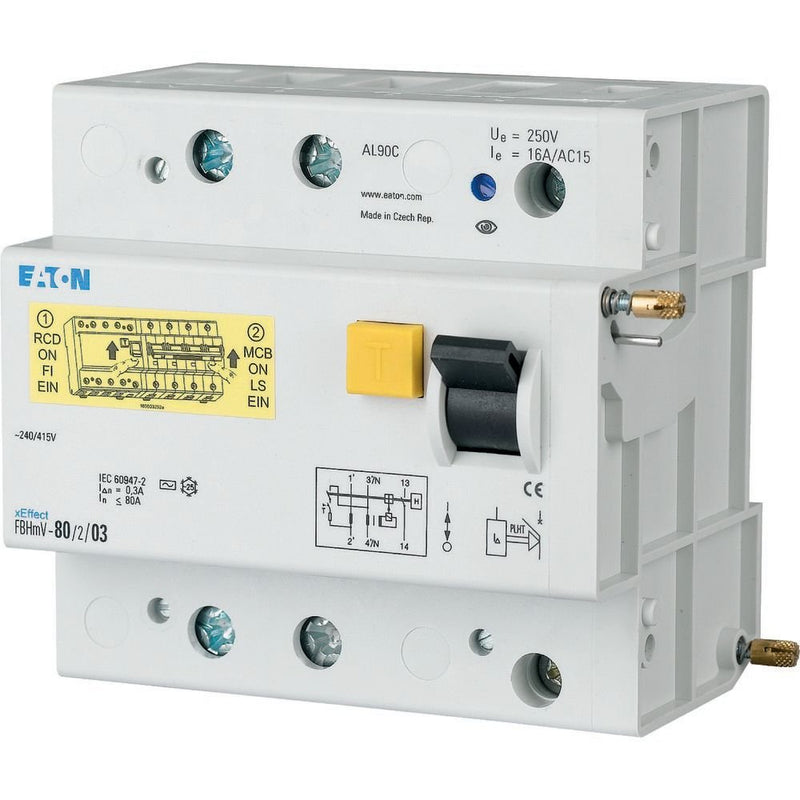 Eaton - Fehlerstromschutzblock FI-Auslöseblock für AZ FBHMV-125/2/1-A 125A 1000mA 2polig