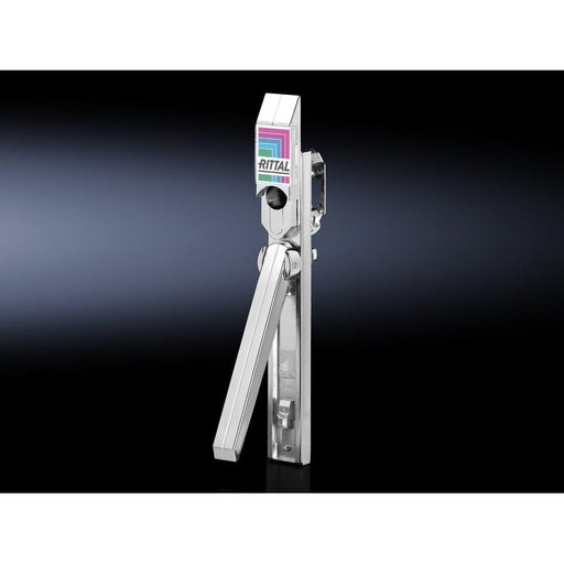 Rittal - Schließsystem für Schaltschranksysteme Griffsystem, Ergoform-S SZ 2452.000 Vernickelt