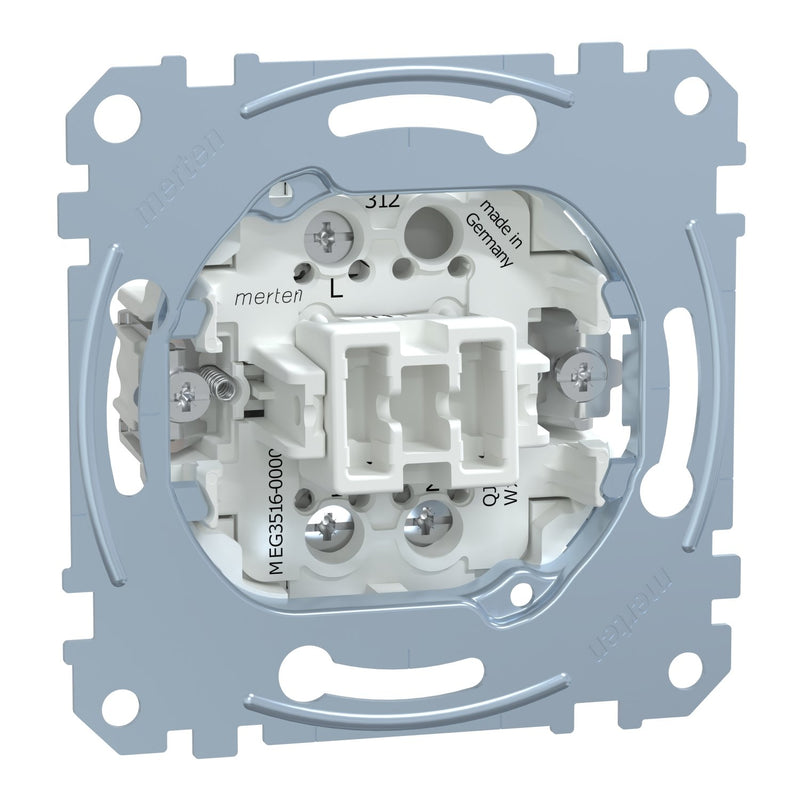 Merten - Installationsschalter Aus/Wechselschalter-Eins. MEG3516-0000 1-pol.16AX 250VAC