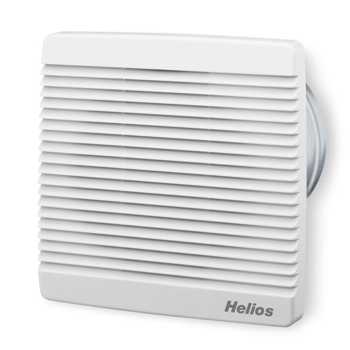 Helios Ventilatoren - Wandventilator für Industrie und Gewerbe Axial-Hochleistungsvent. HSW 200/4 1-PH, mit Gitter