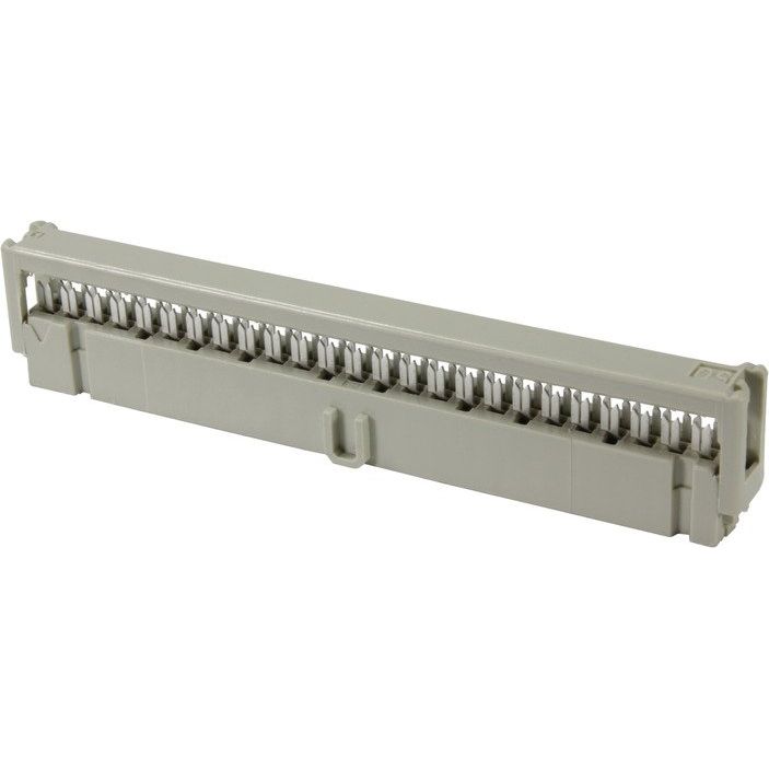 Harting - Leiterplattensteckverbinder Federleiste Thermoplasti. 09185266813 Formstoff 2,5A − 100 Stück