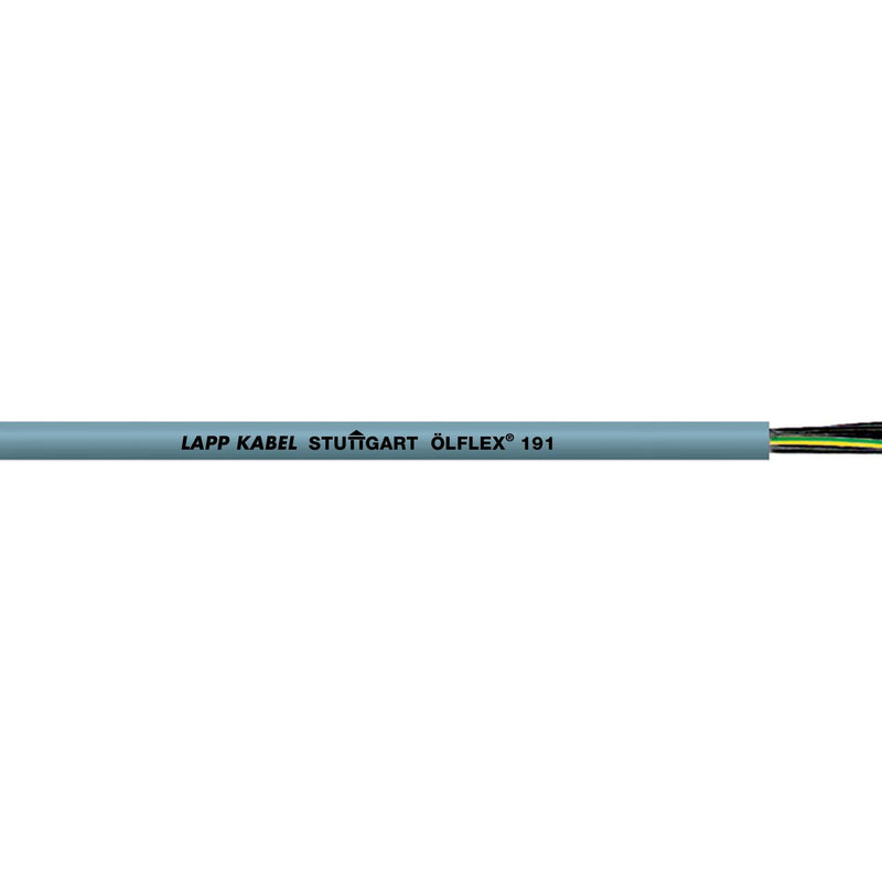 Lapp Kabel&Leitung - Energiekabel < 1 kV, für ortsveränderlichen Einsatz ÖLFLEX 191 18G1,5 0011143/600 − 600 Meter