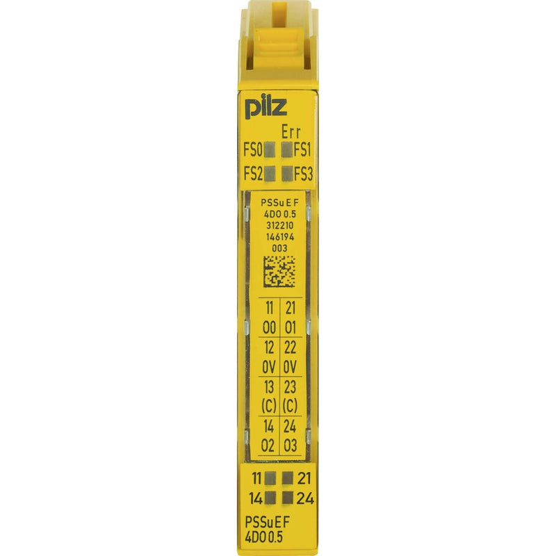 Pilz - Feldbus, Dez. Peripherie - Digitales Ein-/Ausgangs-Modul Elektronikmodul PSSu E F 4DO 0.5