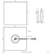 EVN Lichttechnik - Wegeleuchte Gartenleuchte KAQ4001 E27 IP55 43cm ws