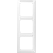 Jung - Abdeckrahmen Rahmen, 3fach senkr. AS 583 BF INA WW sprühnebeldi.Fenster
