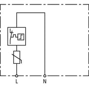 DEHN - Überspannungsableiter für Energietechnik/Stromversorgung Überspannungs-Ableiter DCOR L 1P 320 Typ 2 DEHNcord
